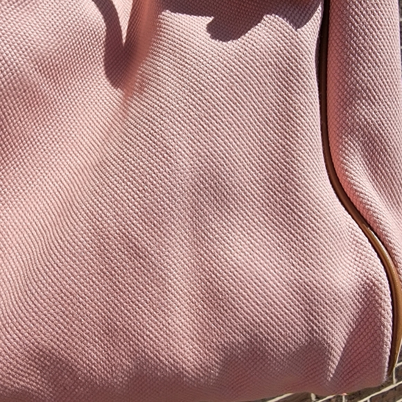 Michael Kors Isla Large Grab Bag Pink Shoulder Bag Smoky Rose Tote Bag - Picture 10 of 16